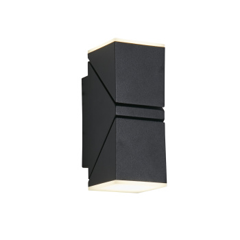 Svietidlá Searchlight - Montana LED Outdoor Wall Light, Black | KÓD: 36170BK