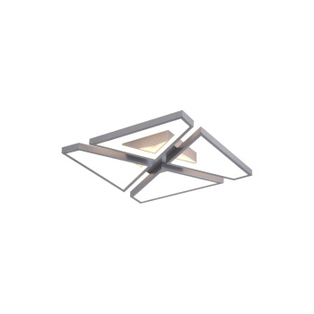 Svietidlá Searchlight - Quatro LED Flush, Silver Metal | KÓD: 36520SI