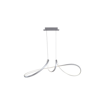 Svietidlá Searchlight - Maisie LED Pendant, Grey Metal | KÓD: 36524GY