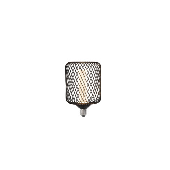 Svietidlá Searchlight - RN metal cage RN-BMC10316T black color 4.5W dimmable | KÓD: 36605BK