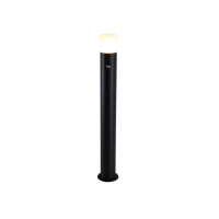 Colorado LED Outdoor Bollard, Aluminium and Polycarbonate - 39240BK-800PIR 39240BK-800PIR