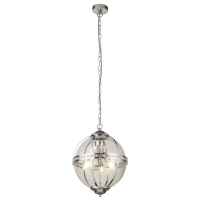Coronet 3Lt Pendant - Chrome Metal & Glass - 44213-3CC 44213-3CC