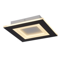 Squary LED Square Flush. Matt Black - 44715BK 44715BK
