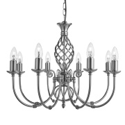 OPERA 6LT CHROME FLUSH WITH OPAL GLASS