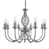 OPERA 6LT CHROME FLUSH WITH OPAL GLASS