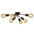 DANCE 4LT BAR PENDANT, SAND BLACK