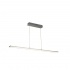 1LT OUTDOOR POST - 900MM, BLACK WITH CLEAR DIFFUSER