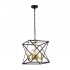 STATION 1LT OUTDOOR PENDANT - RUSTIC BROWN WITH CLEAR GLASS