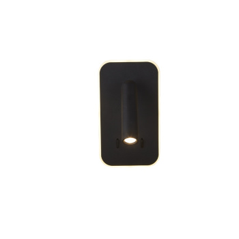 Svietidlá Searchlight - Sonny LED Wall Light, Black Metal | KÓD: 49320BK