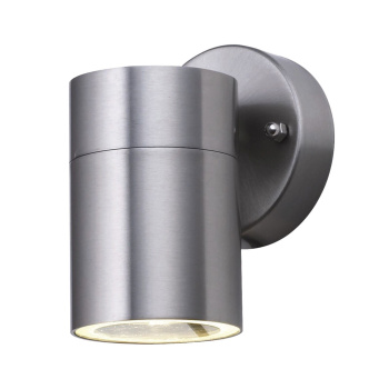 Svietidlá Searchlight - Metro Outdoor Wall Light - Stainless Steel Metal & Glass | KÓD: 5008-1-LED