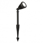 Spikey Outdoor Garden Spike - Black Polycarbonate, IP44