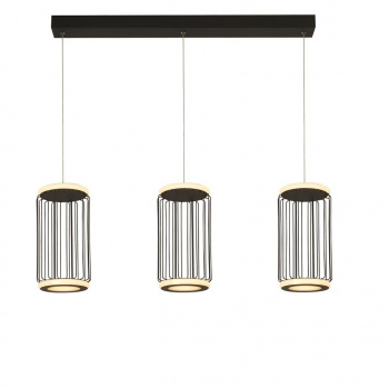 Svietidlá Searchlight - PENDANTS | KÓD: 54212-3BK