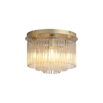 Svietidlá Searchlight - Swizzle 5Lt Flush, Gold Metal with Champagne Rods | KÓD: 55620-320CP