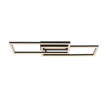 Svietidlá Searchlight - Ovaloid LED Flush. Matt Black | KÓD: 55624BK