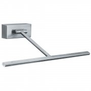 LED PICTURE/READING WALL LIGHT - SATIN SILVER