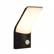 Copenhagen Outdoor LED Wall Light, PIR - Die Cast, Opal