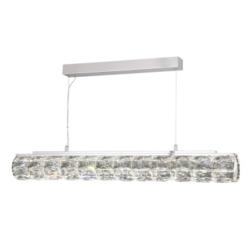 Svietidlá Searchlight - Remy LED Pendant - Chrome & Clear Crystal Trim | KÓD: 5861CC