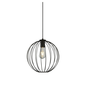 Svietidlá Searchlight - Rondo Pendant - Black Metal | KÓD: 60830-1BK