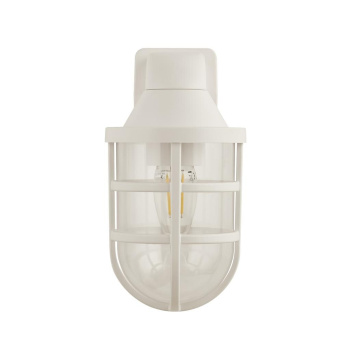 Svietidlá Searchlight - x Seaside Outdoor Wall Light - White Plastic | KÓD: 61133WH