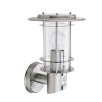 Edgeware Outdoor Wall Light + Sensor - Stainless Steel, IP44 - 6211 6211