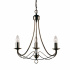 BELLIS - TABLE LAMP, CHROME, CLEAR FLOWER GLASS