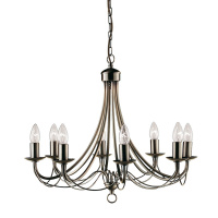 Maypole 8Lt Pendant - Antique Brass Metal - 6348-8AB 6348-8AB