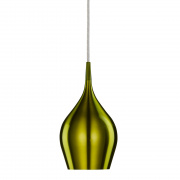 Vibrant Pendant - Green Aluminium