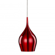 Vibrant Pendant - Red Aluminium