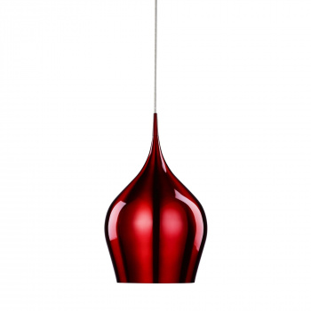 Svietidlá Searchlight - Vibrant Pendant  - Metallic Red Metal | KÓD: 6461-26RE