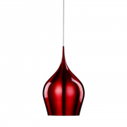 Vibrant Pendant - Red Aluminium