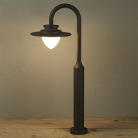 Texas 800mm 8W 3000k Bollard, Graphite - 64982 64982