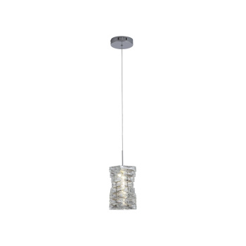 Svietidlá Searchlight - Modena LED Pendant, Chrome and Clear Crystal | KÓD: 65811CC