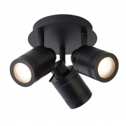 Samson 4Lt Split Bar Bathroom Spotlight- Back Metal, IP44