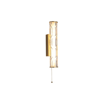 Svietidlá Searchlight - Vibrate LED Wall Light, Matt Gold with Glass | KÓD: 66310-1GO