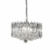 SIGMA 9LT CHROME CHANDELIER WITH CLEAR ACRYLIC RODS