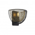 HONEYCOMB 1LT DOUBLE LAYERED MESH FLUSH FITTING - BLACK OUTER WITH GOLD INNER