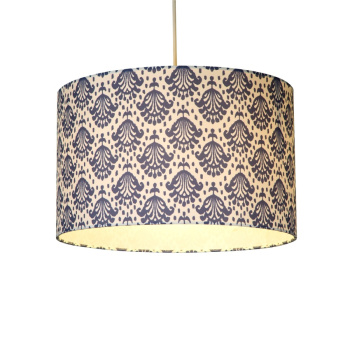 Svietidlá Searchlight - June Sapphire Print Drum Shade | KÓD: 68721