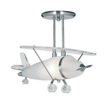 Svietidlá Searchlight - Novelty Airplane Pendant  -  Metal, Acrylic & Glass | KÓD: 737