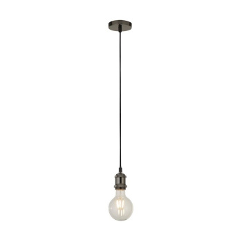 Svietidlá Searchlight - Black Chrome 1Lt Cable Suspension | KÓD: 7461BC