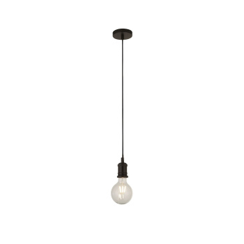 Svietidlá Searchlight - Matt Black 1Lt Cable Suspension | KÓD: 7461BK