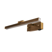 Santorini LED Picture Light - Brass & Matt Gold IP20 - 40CM