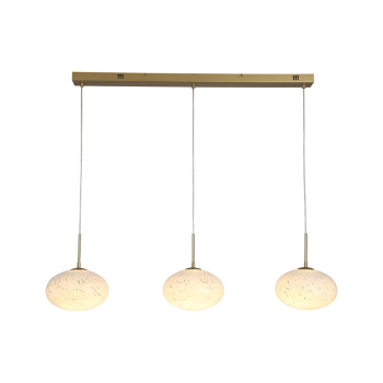Svietidlá Searchlight - Confetti LED Bar Pendant - Gold Metal & Confetti Glass | KÓD: 80823-3GO