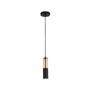 5LT WANDS II BAR PENDANT WITH AMBER ACRYLIC