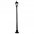 ALEX OUTDOOR POST LAMP - 1LT BLACK Ht105