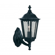 ALEX OUTDOOR POST LAMP - 1LT BLACK Ht105