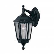 BEL AIRE OUTDOOR POST LAMP 3LT BLACK