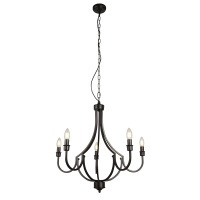 Lodge 5Lt Pendant - Black Metal - 82915-5BK 82915-5BK