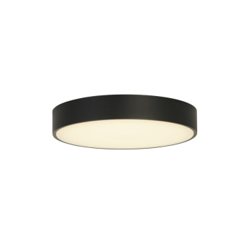 Svietidlá Searchlight - Palma LED Flush, Black Polycarbonate with White Diffuser | KÓD: 85431BK