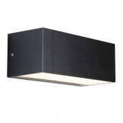 Coastal Outdoor LED Wall Light - Black Polypropylene, IP44