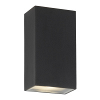 Stirling Outdoor Wall Light - Black Metal & Glass - 8852BK 8852BK